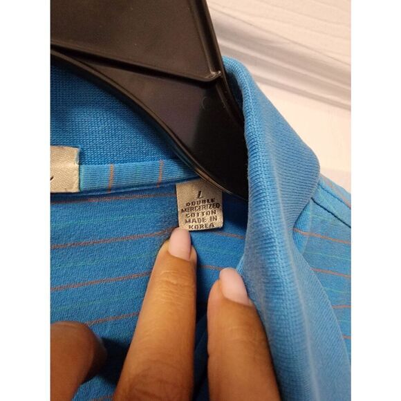 Peter Millar Golf Shirt L - Picture 3 of 8